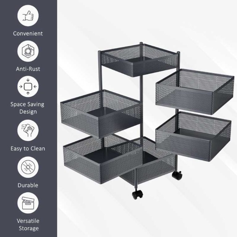 6 Layer kitchen storage rack - Image 2