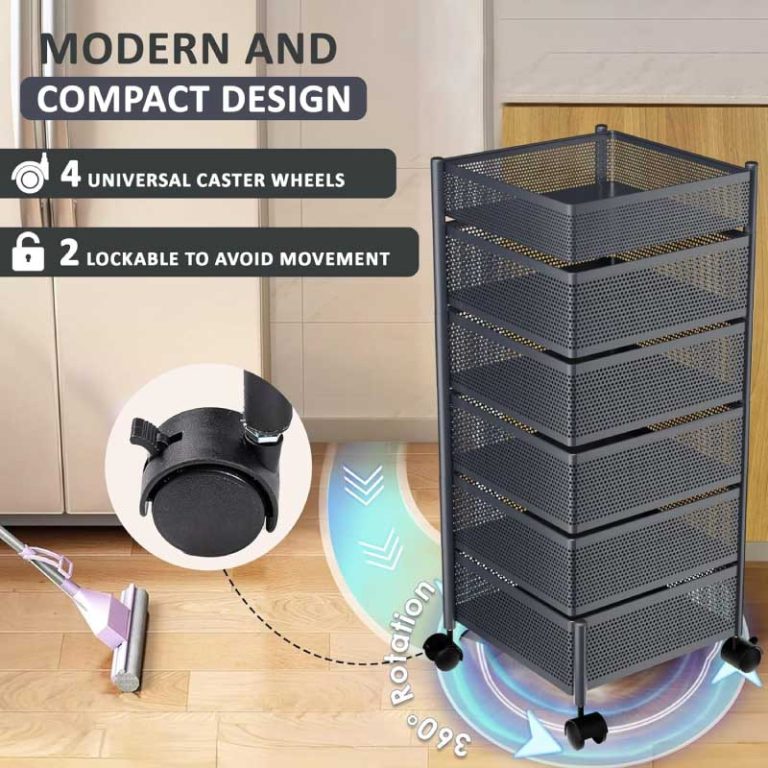 6 Layer kitchen storage rack - Image 3