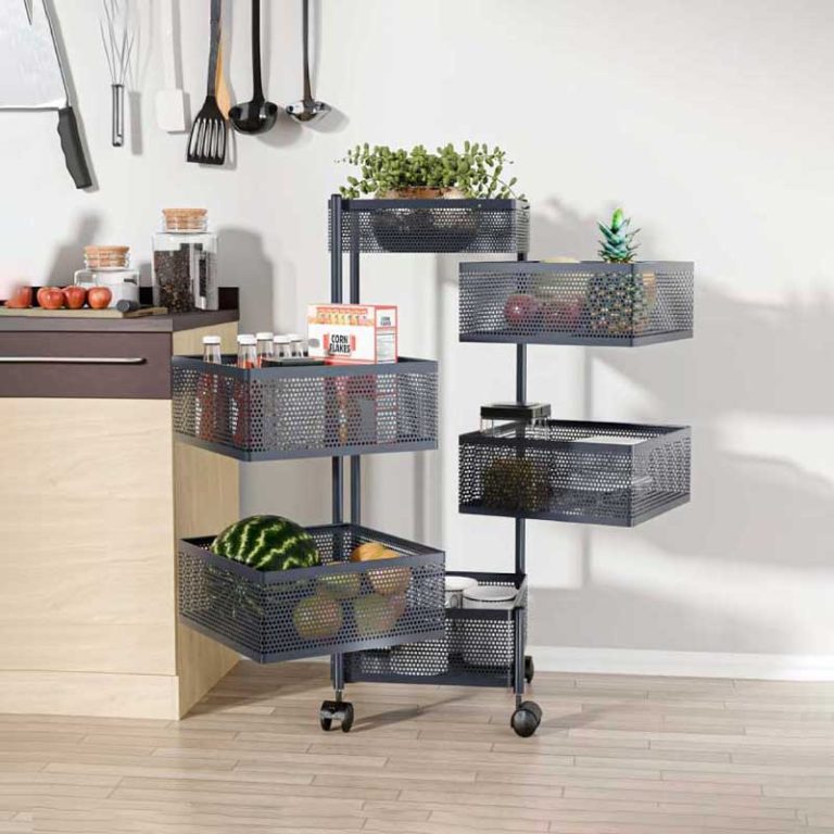 6 Layer kitchen storage rack - Image 8